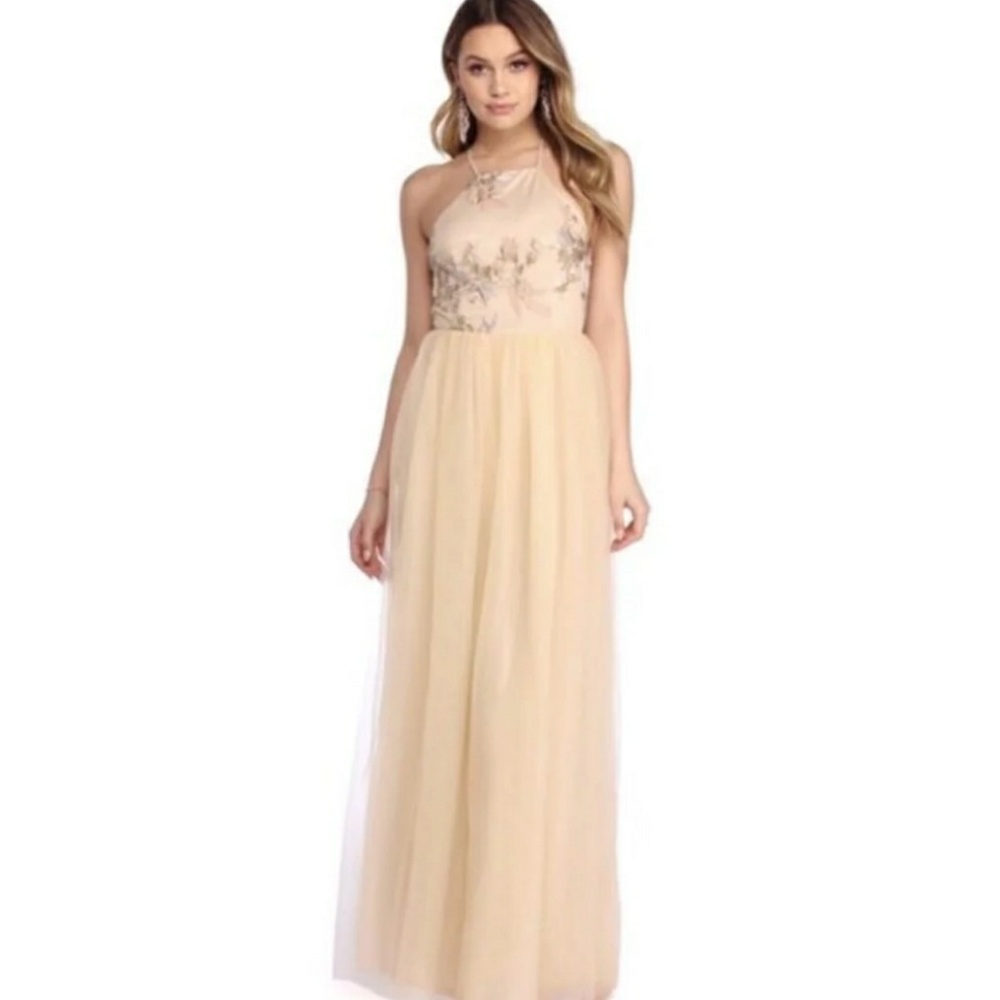Beautiful Embroidered Prom dress